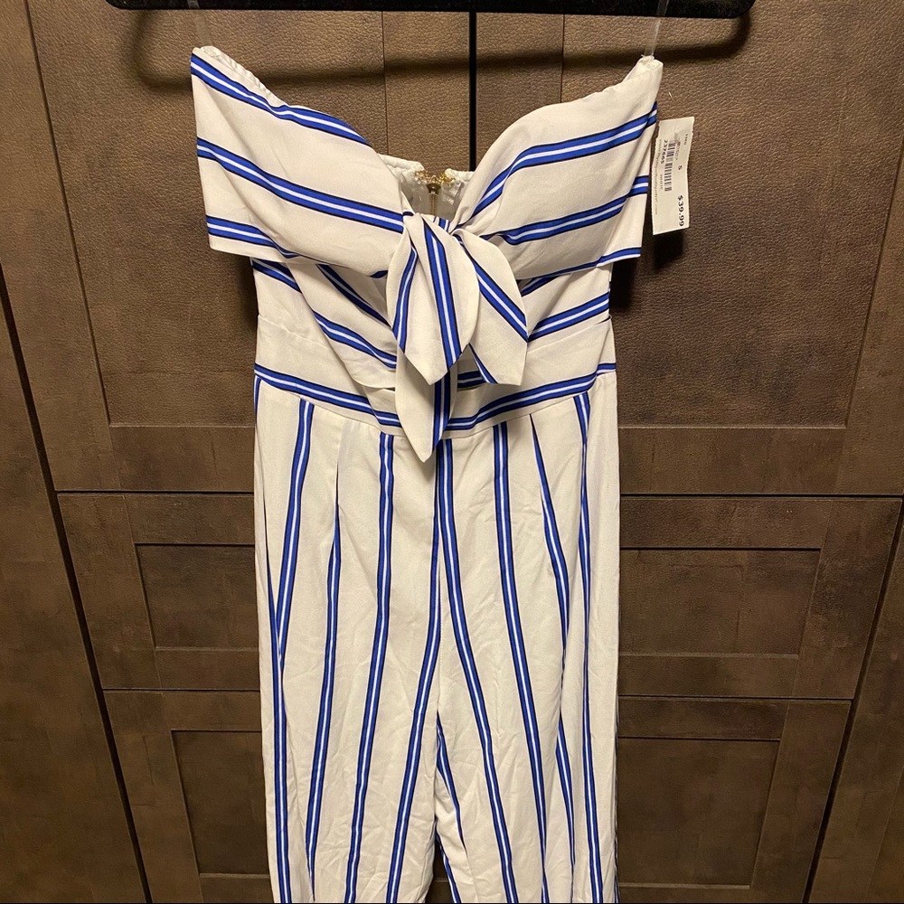 Striped Jumpsuit